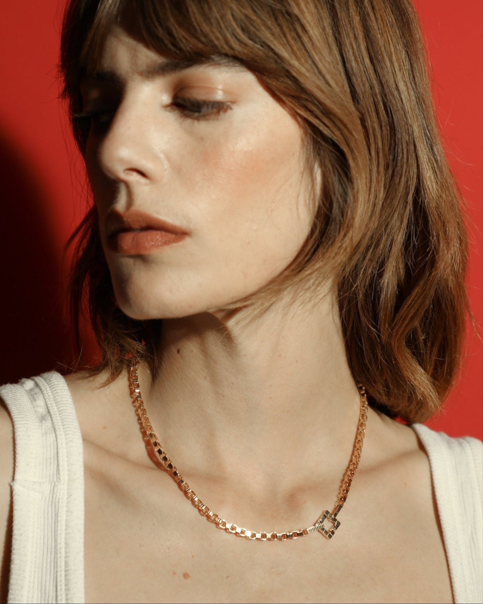 SLIM SIGNORE CHAIN CHOKER - IVILOSANGELES.COM