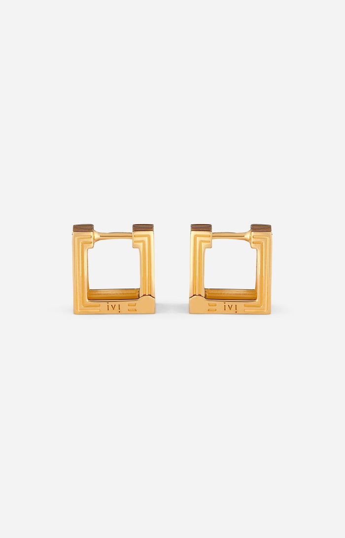 MINI WIDE AURELIA HOOPS - IVILOSANGELES.COM