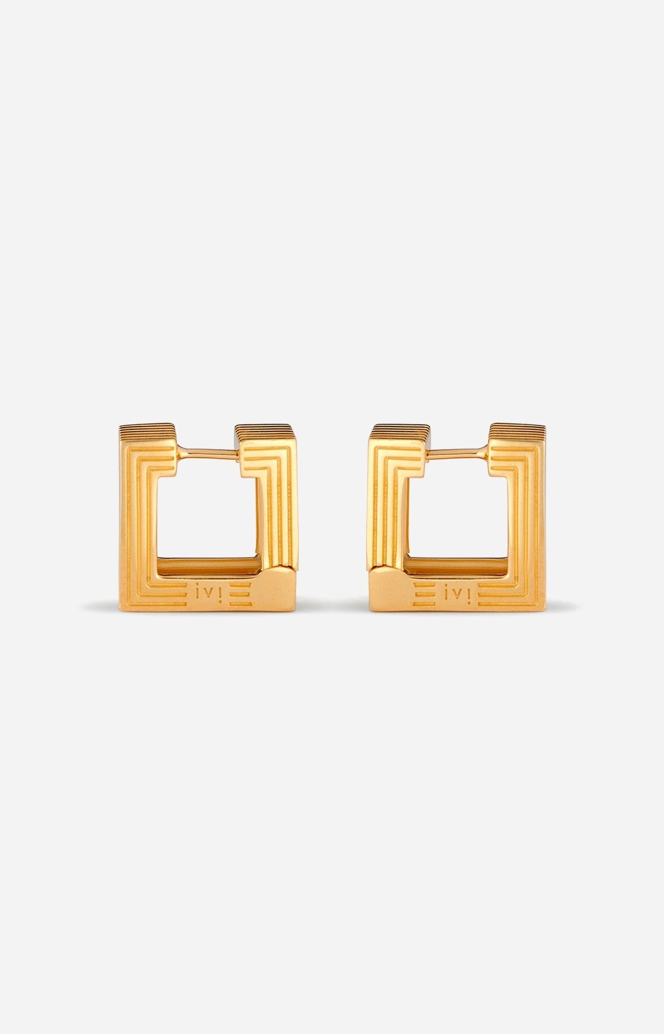 SMALL WIDE AURELIA HOOPS - IVILOSANGELES.COM