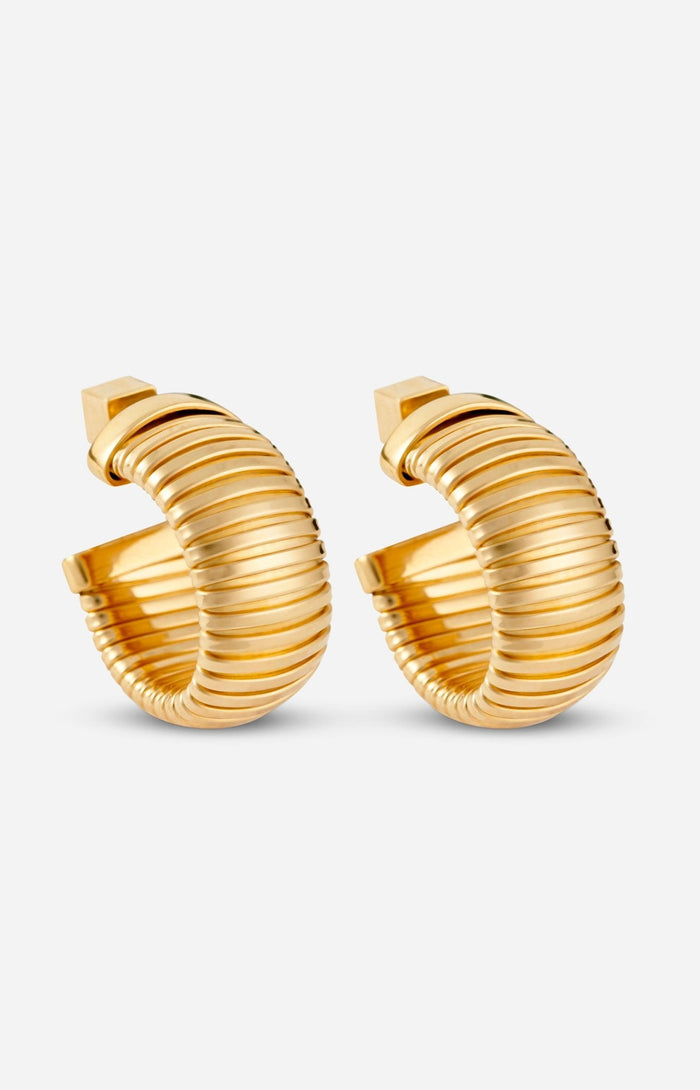 GAIA OVAL HOOPS - IVILOSANGELES.COM