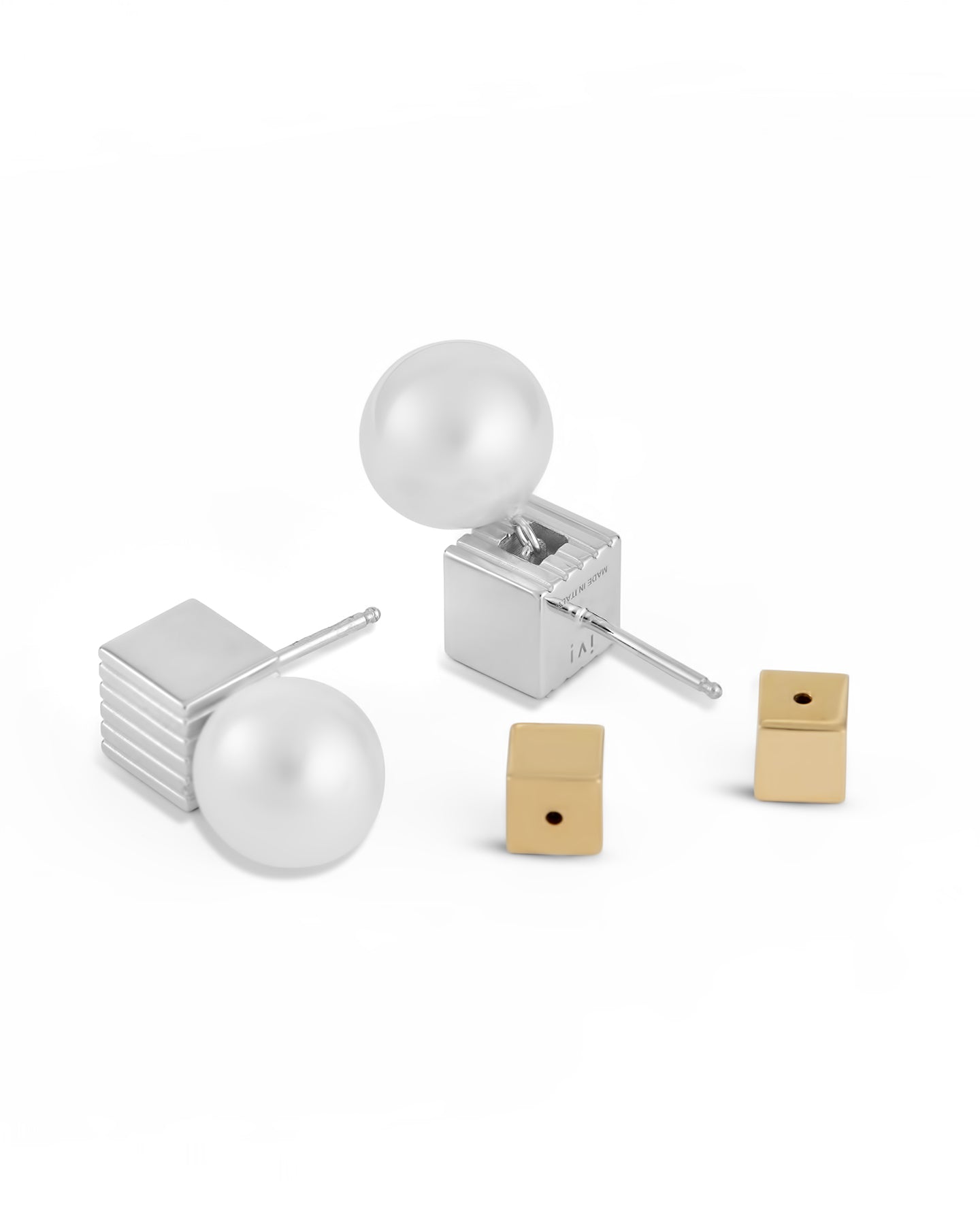 PEARL STUD DROPS - IVILOSANGELES.COM