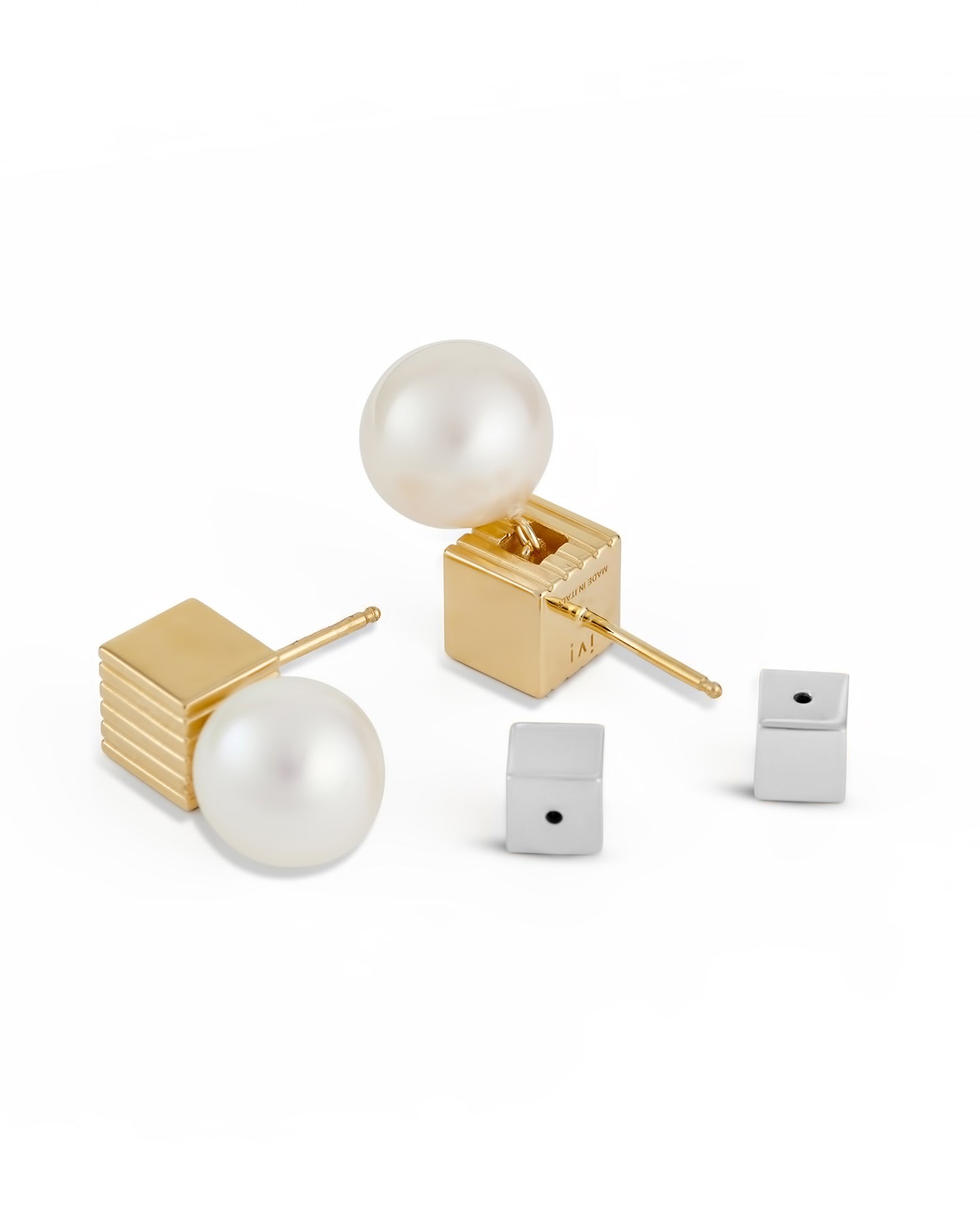 PEARL STUD DROPS - IVILOSANGELES.COM