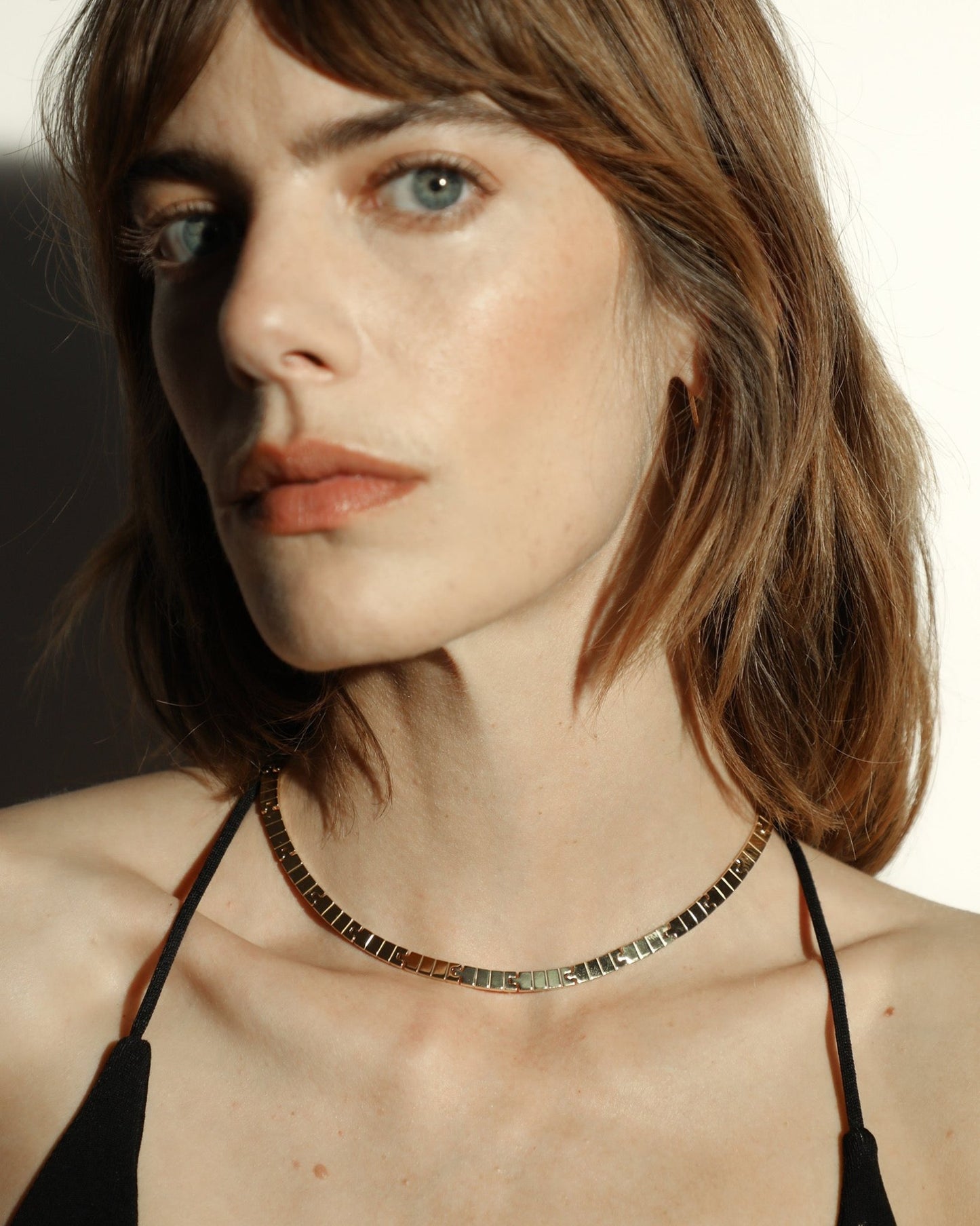 SLIM SLOT NECKLACE - IVILOSANGELES.COM