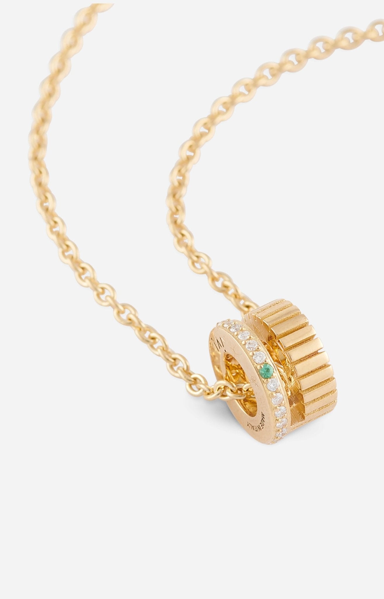 SLOT CHARM NECKLACE - IVILOSANGELES.COM