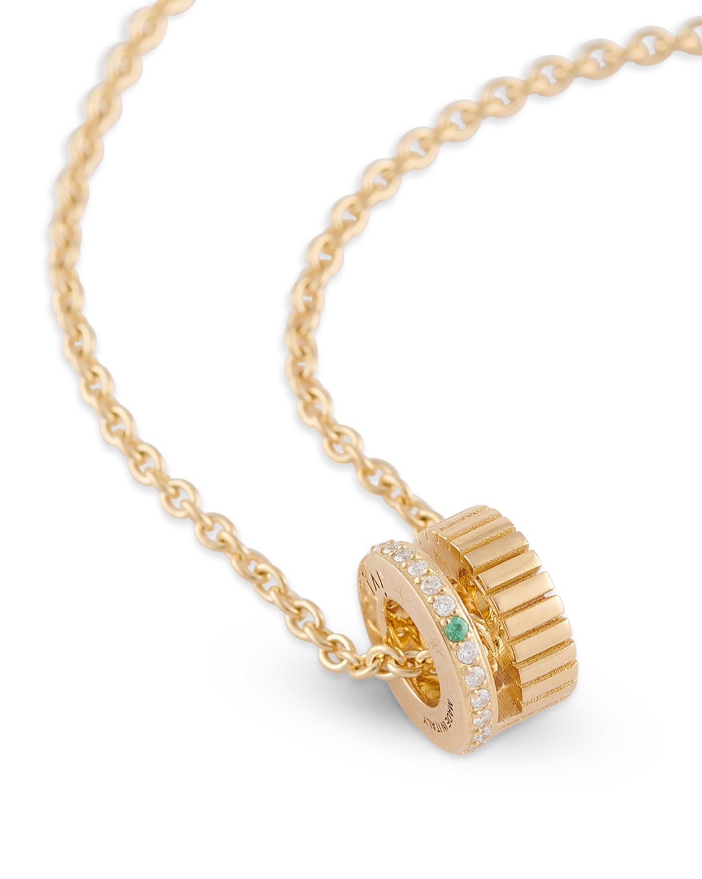 SLOT CHARM NECKLACE - IVILOSANGELES.COM