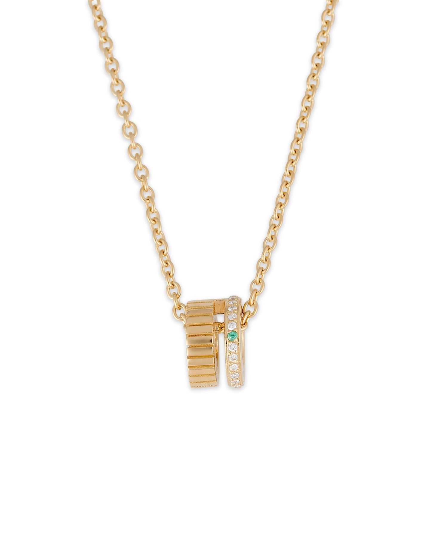 SLOT CHARM NECKLACE - IVILOSANGELES.COM