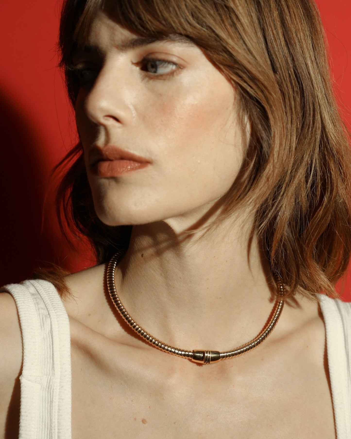SLIM GAIA NECKLACE - IVILOSANGELES.COM