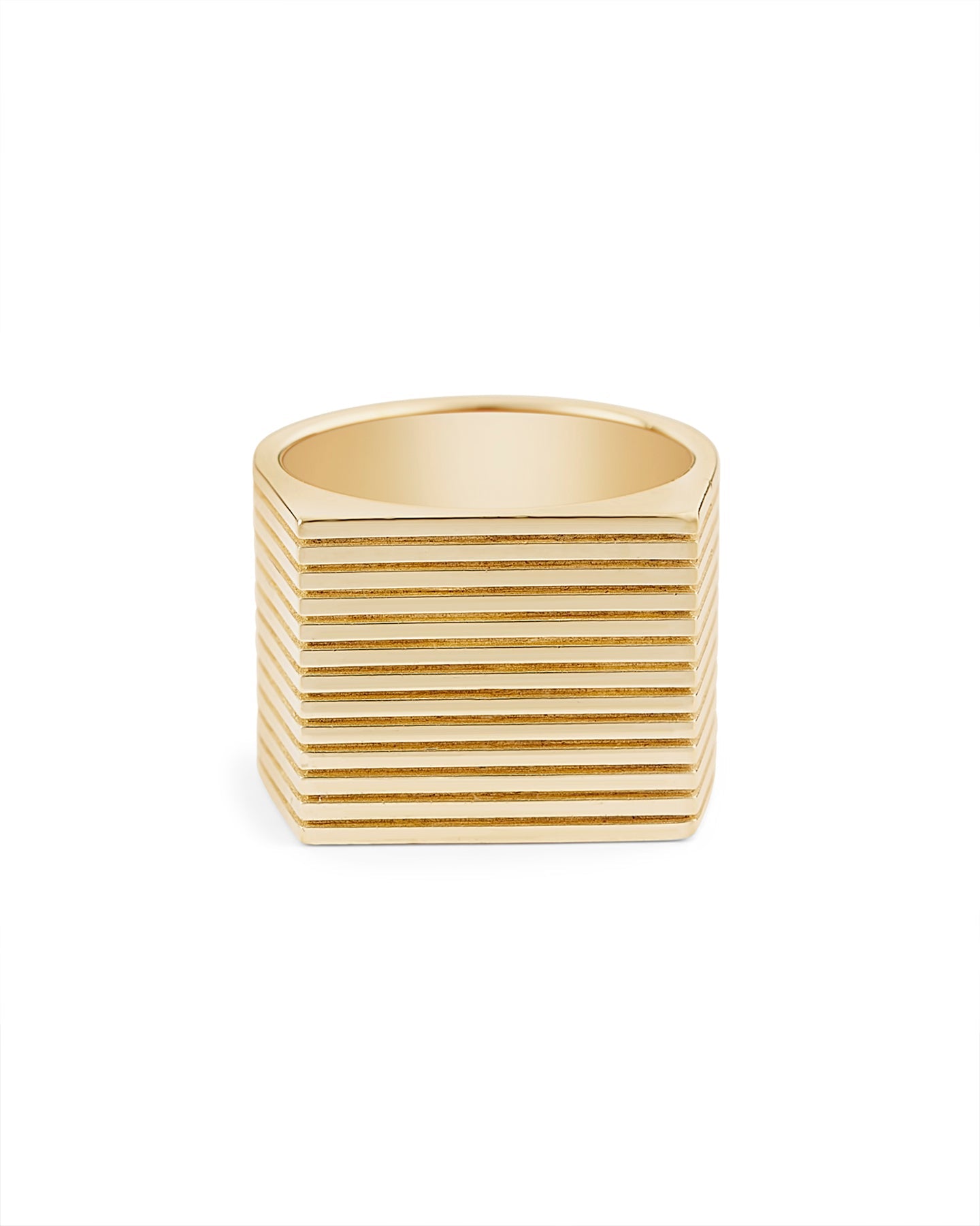 WIDE AURELIA SIGNET RING - IVILOSANGELES.COM