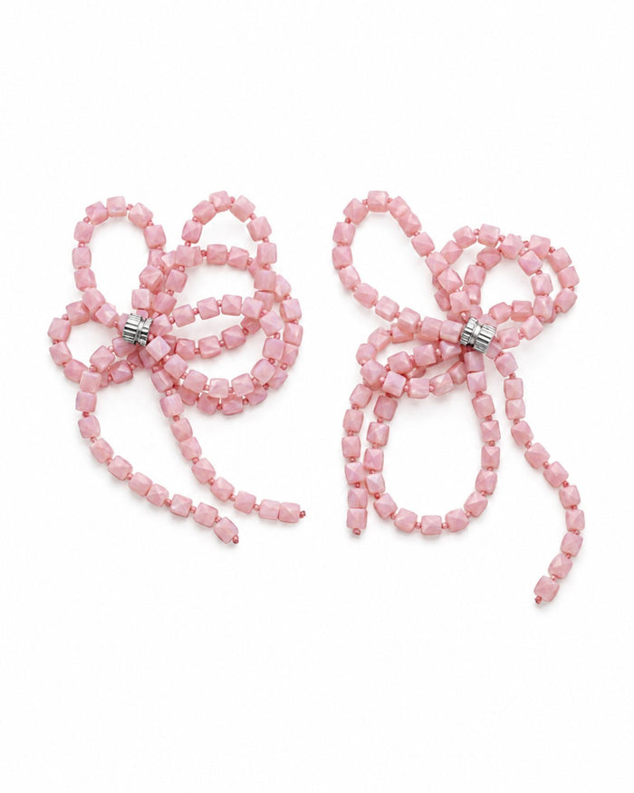 PINK FLEUR EARRINGS