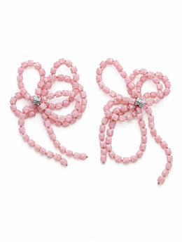 PINK FLEUR EARRINGS