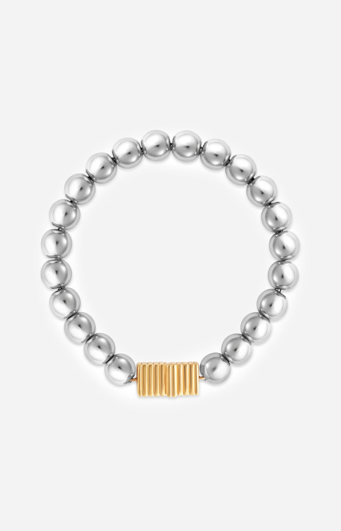 KELLY METAL BEAD BRACELET