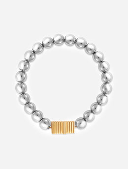 KELLY METAL BEAD BRACELET