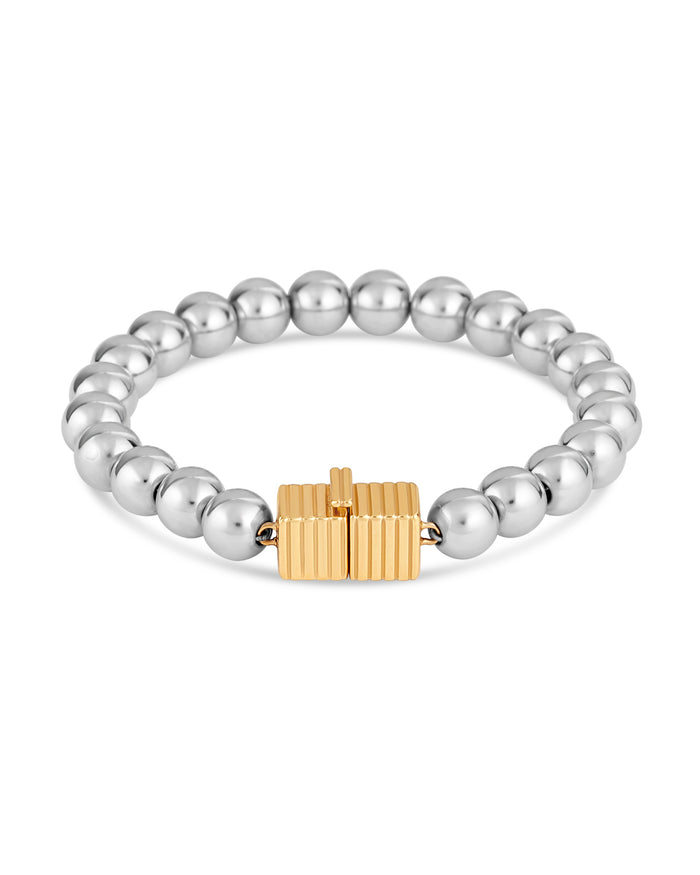 KELLY METAL BEAD BRACELET