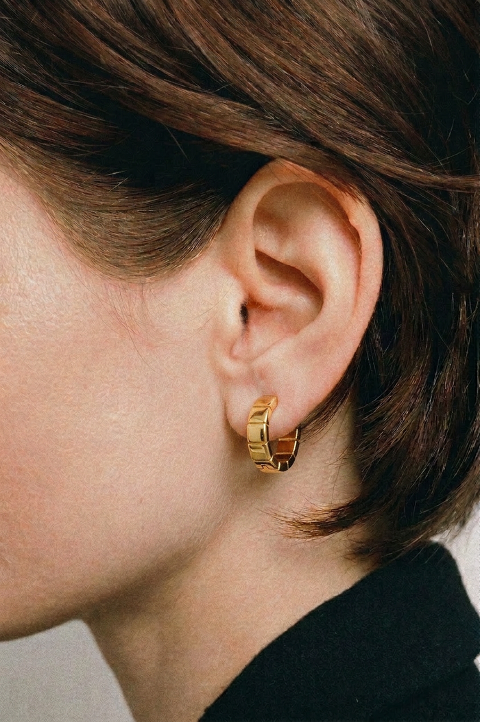 WIDE SIGNORE HOOPS