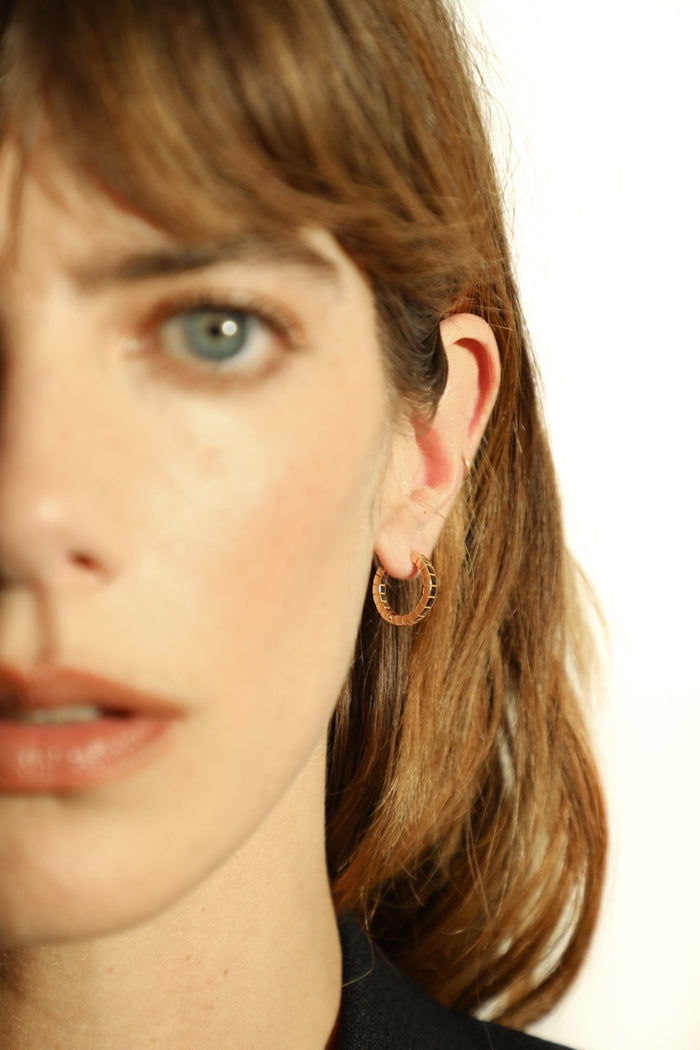 SMALL SIGNORE HOOPS - IVILOSANGELES.COM