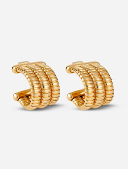 GAIA TRIPLE TWIST HOOPS
