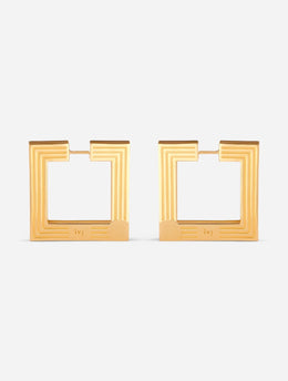 LARGE AURELIA HOOPS