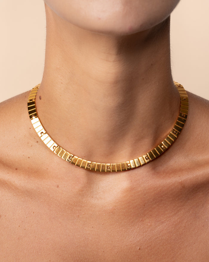 SLOT CHAIN NECKLACE