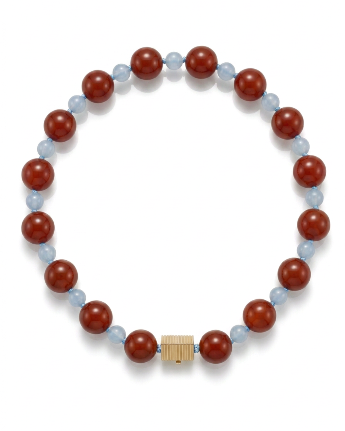 KELLY AQUA RED NECKLACE