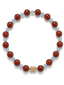 KELLY AQUA RED NECKLACE