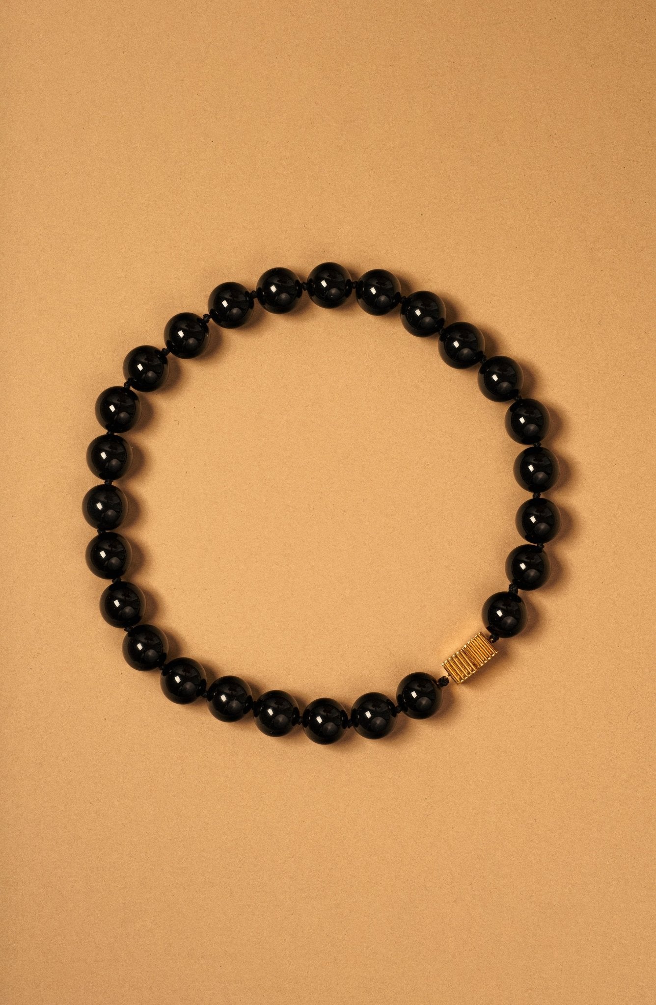 LINDA ONYX NECKLACE - IVILOSANGELES.COM