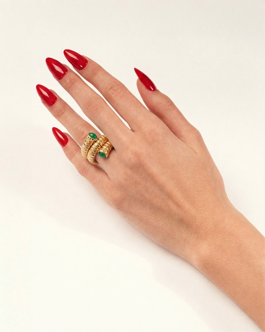 GAIA TRIPLE TWIST RING