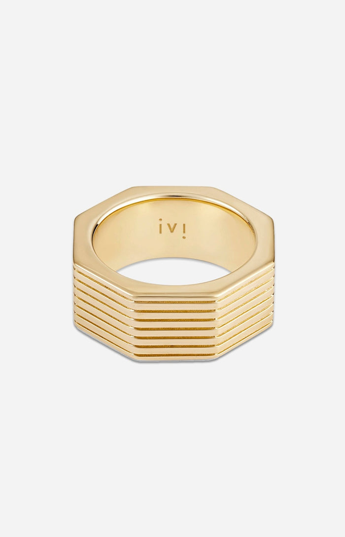 WIDE OCTAGON BAND