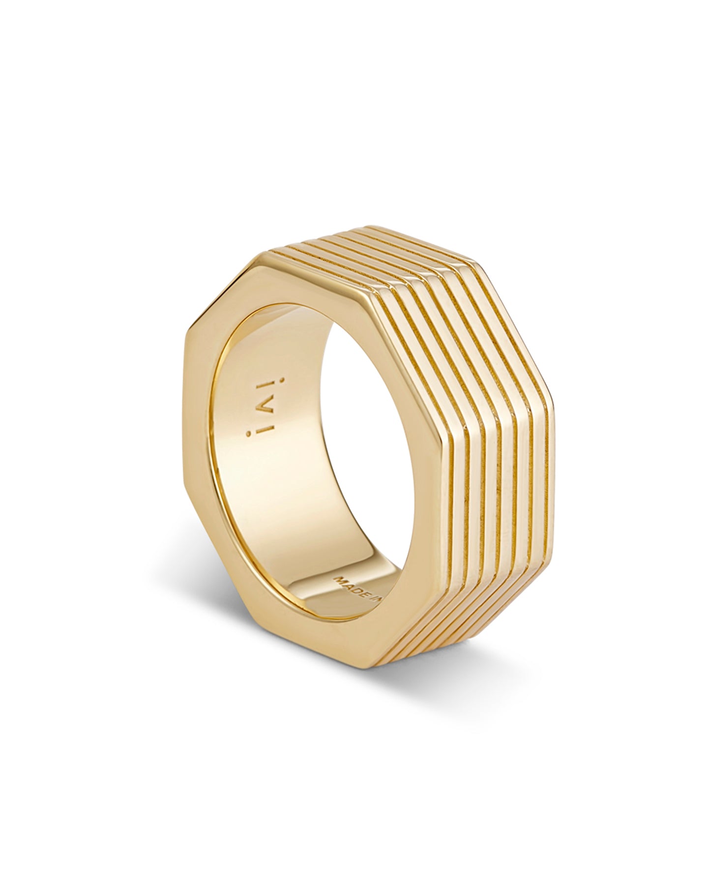 WIDE OCTAGON BAND - IVILOSANGELES.COM
