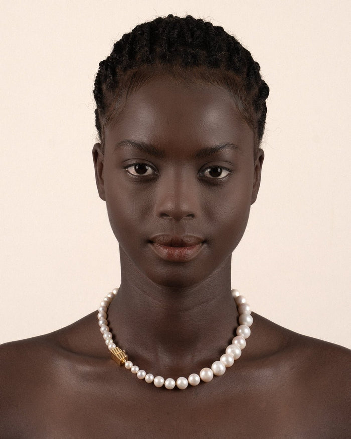 LINDA PEARL NECKLACE - IVILOSANGELES.COM